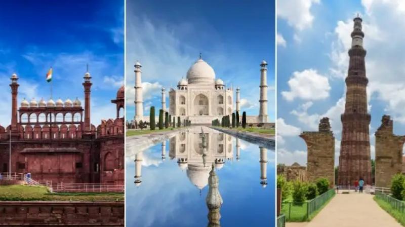 Qutub Minar is preferred by foreign tourists