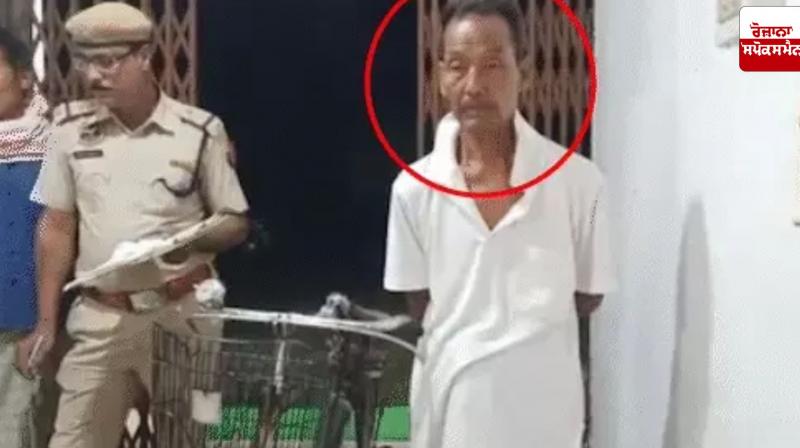 In Assam, a husband beheaded his wife, took her to the police station on a bicycle