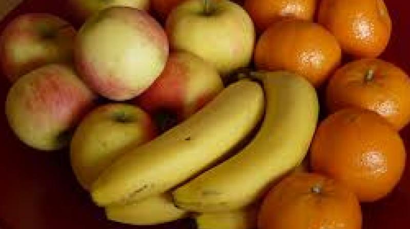  Let us know how to eat banana, orange and apple