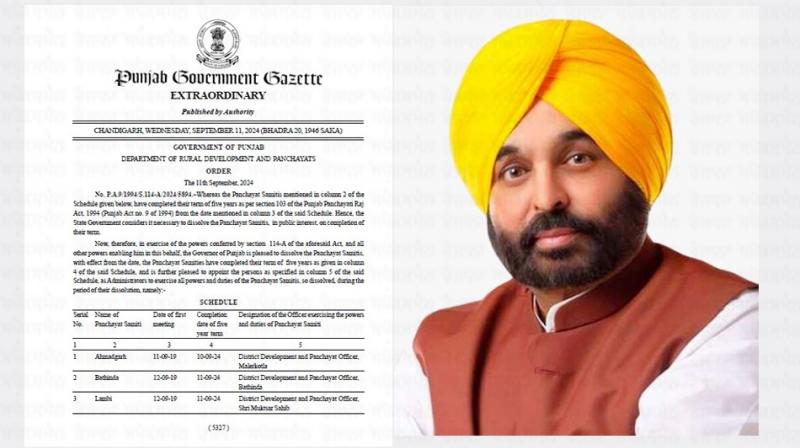 Punjab government dissolved panchayat committees, elections will be held soon