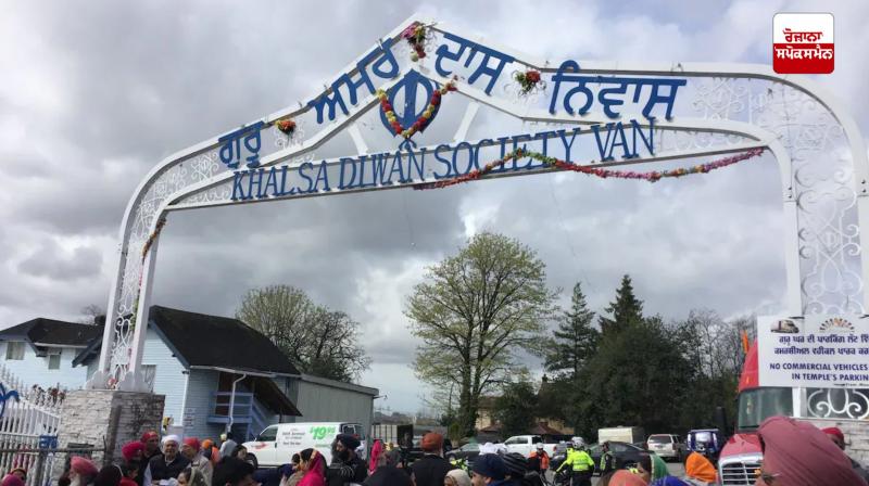 Gurudwara and temple Khalistani slogans Canada News