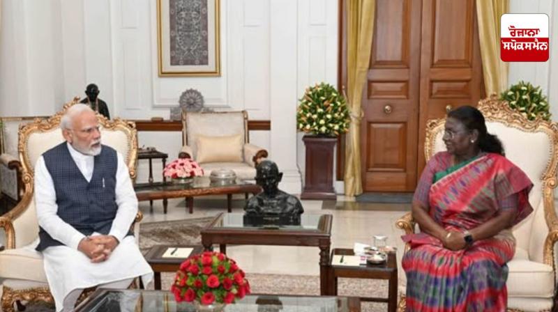 PM Modi meets President Murmu after successful Operation Sindoor News