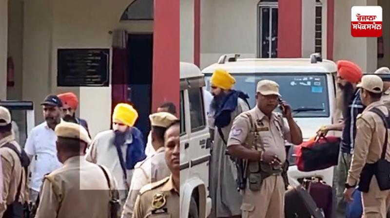 Amritpal Singh's 7 associates are being brought to Punjab News in punjabi 