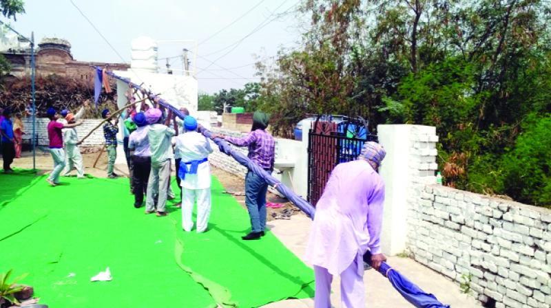 Gurdwara of village Dangoli