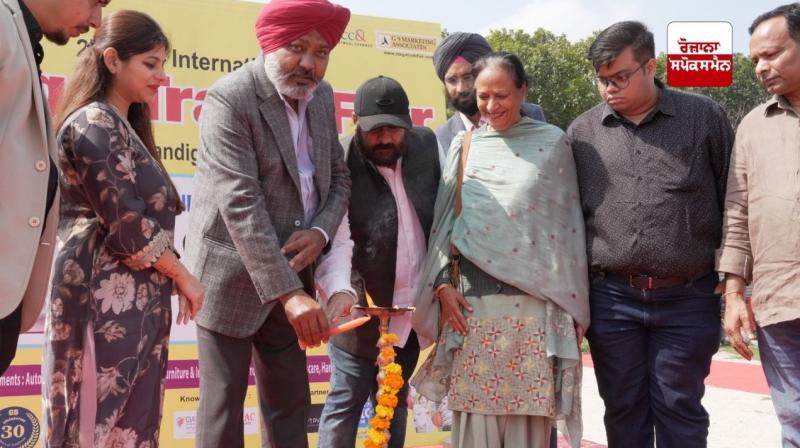  ਵਿੱਤ ਮੰਤਰੀ ਹਰਪਾਲ ਸਿੰਘ ਚੀਮਾ ਵੱਲੋਂ ਦੂਜੇ ਭਾਰਤ ਅੰਤਰਰਾਸ਼ਟਰੀ ਮੈਗਾ ਵਪਾਰ ਮੇਲੇ ਚੰਡੀਗੜ੍ਹ ਦਾ ਉਦਘਾਟਨ