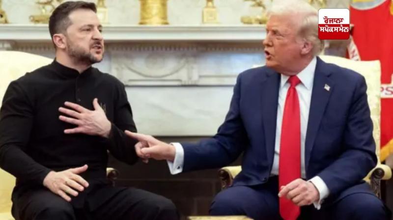 ਜ਼ੇਲੈਂਸਕੀ ਅਤੇ ਟਰੰਪ ਵਿਚਕਾਰ ਬਹਿਸ ਮਗਰੋਂ ਅਮਰੀਕਾ ਅਤੇ ਯੂਰਪ ਵਿਚਾਲੇ ਤਣਾਅ ਜਗ-ਜ਼ਾਹਰ