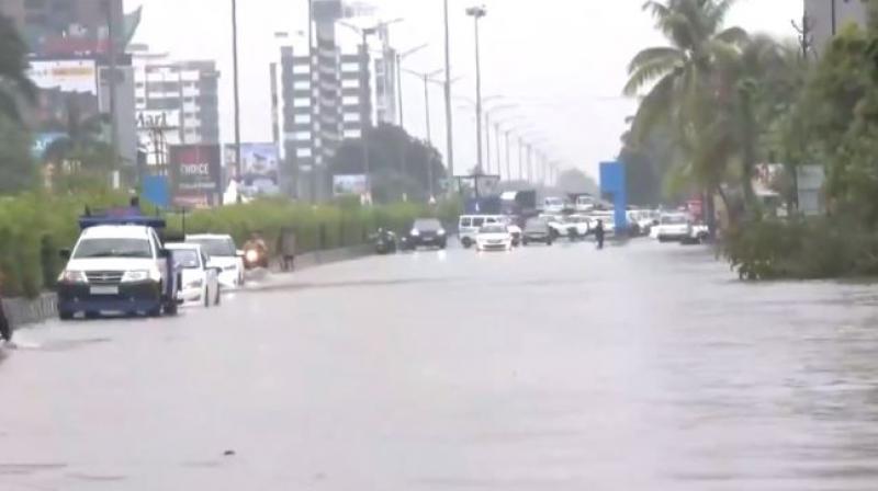  Heavy Rain in Surat 