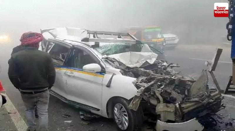 Road accident in Bulandshahr