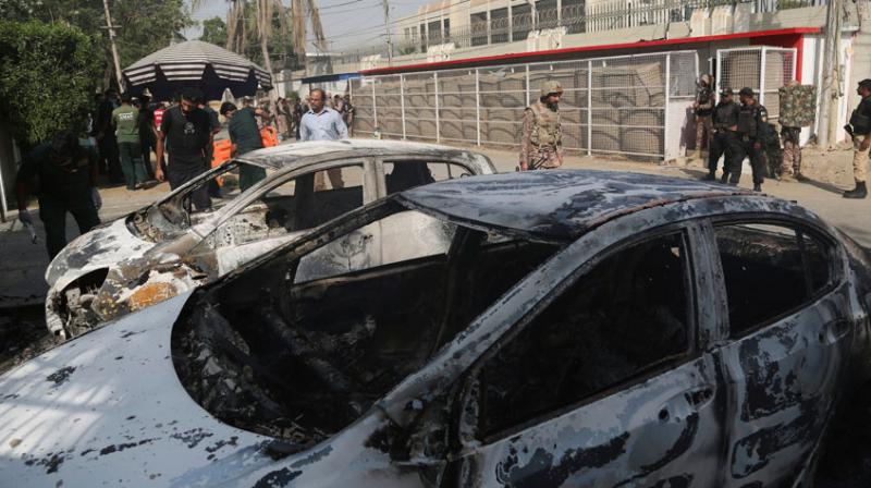 Karachi Chinese consulate Attack