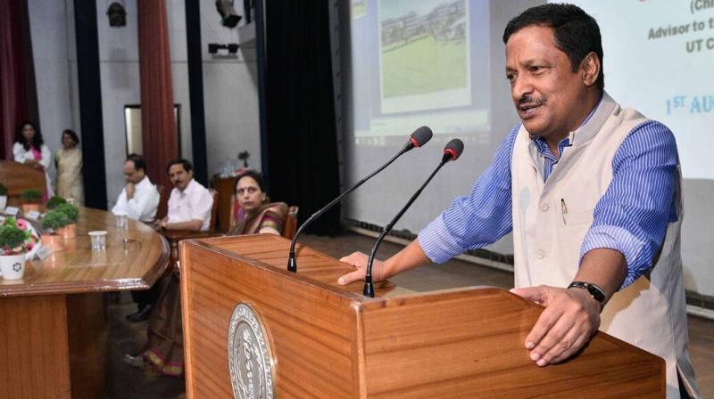 Chandigarh adviser Manoj Parida transferred