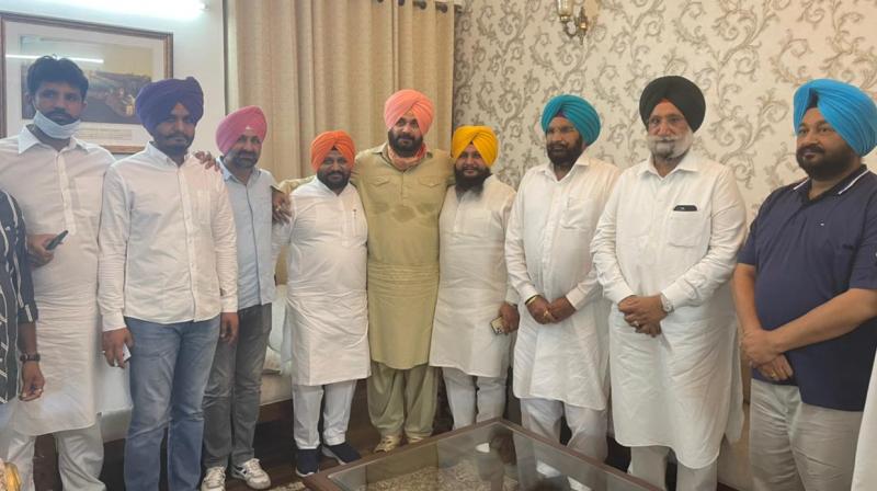 Sukhjinder Singh Randhawa and Other Congress Leaders