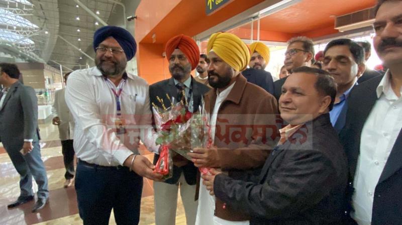 CM Charanjit Singh Channi at Dera Baba Nanak