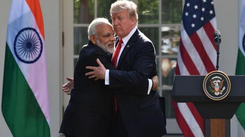 Donald Trump and Narendra Modi