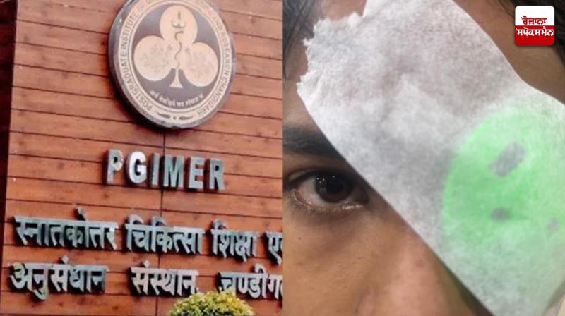 ਚੰਡੀਗੜ੍ਹ ਪੀਜੀਆਈ ਇਲਾਜ ਅਧੀਨ ਜ਼ਖਮੀ ਬੱਚਾ 