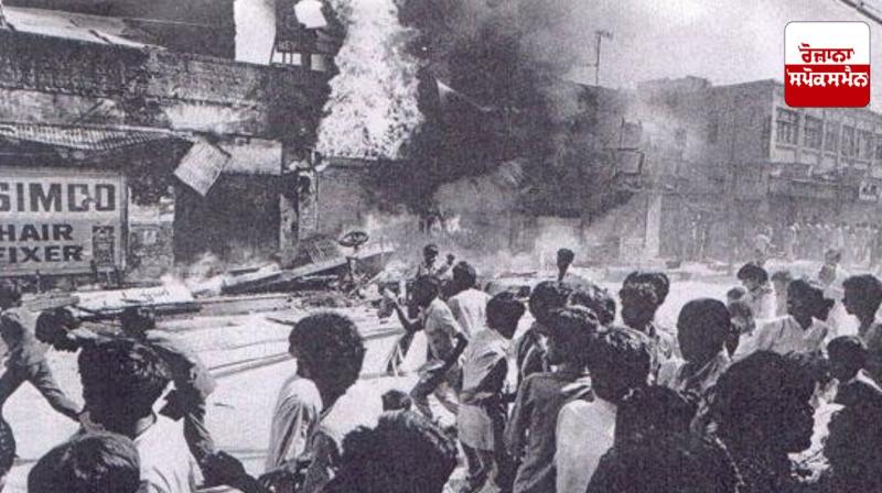 The genocide of Sikhs began after the assassination of Indira Gandhi.