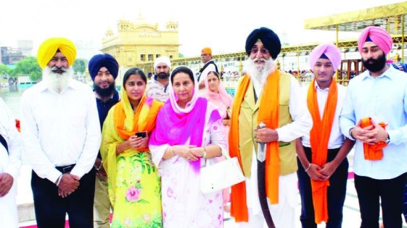 Simranjit Singh Mann and Family Member
