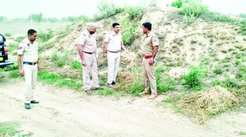 Police Investigating Crime Scene