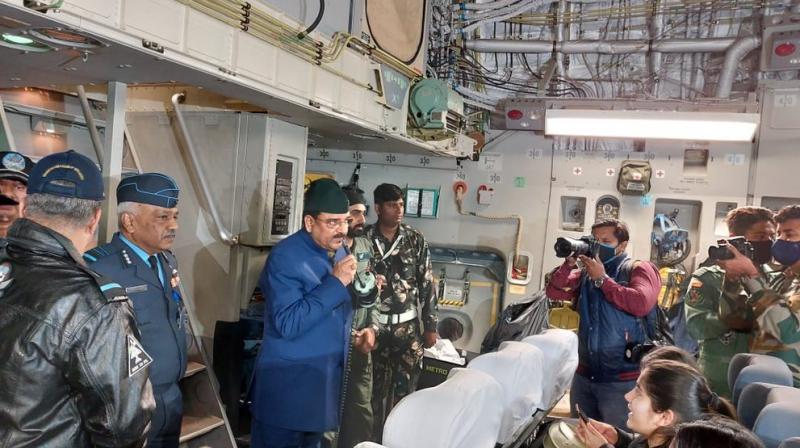 Fourth IAF aircraft carrying Indians rescued from Ukraine arrives at Hindan airbase