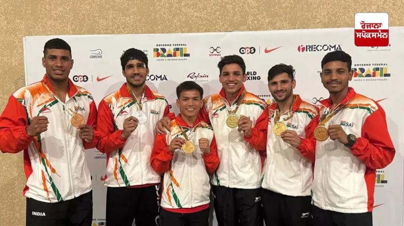 India wins six medals at World Boxing Cup news in punjabi 