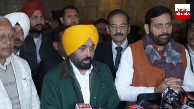 Meeting with Punjab Chief Minister Bhagwant Mann regarding SYL was held in a good atmosphere: Naib Singh Saini