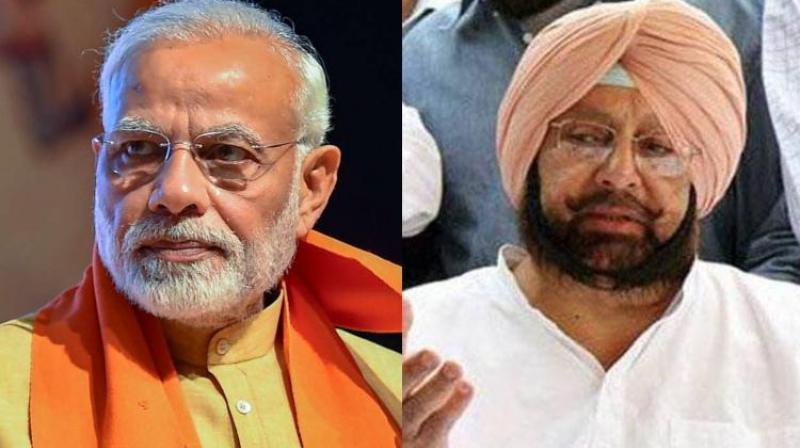  Capt. Amarinder Singh, Narendra Modi