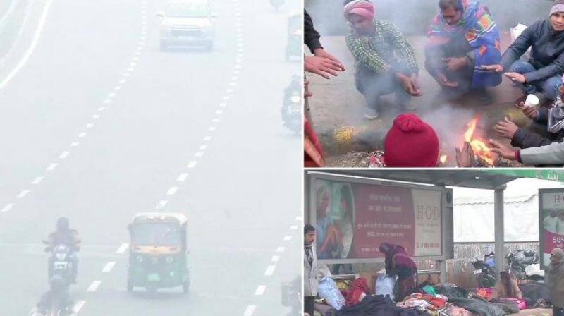 Cold wave in North India