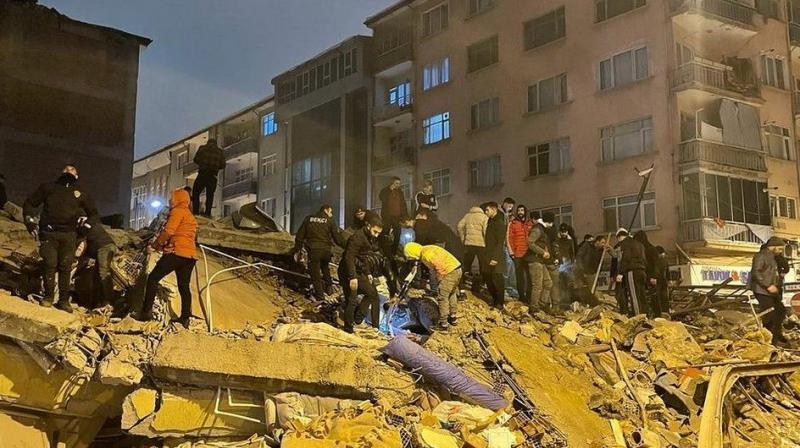 Hundreds killed after 7.8 magnitude earthquake hits Turkey 