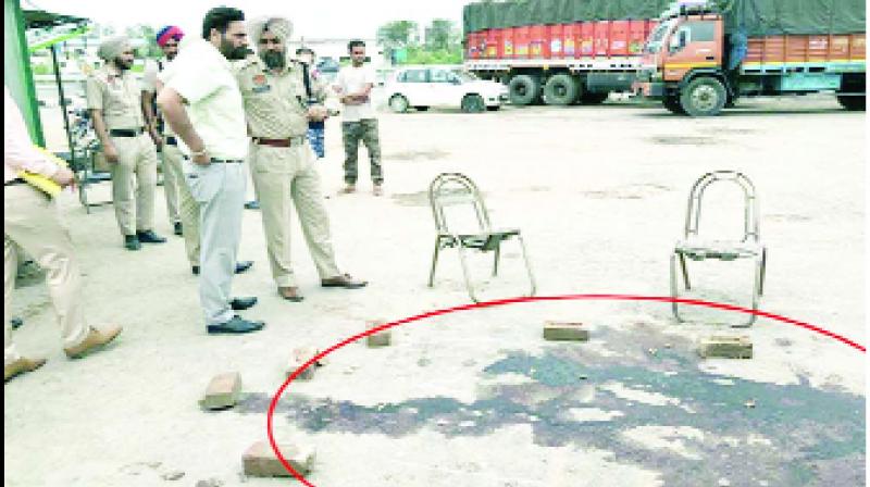 Police At Crime Scene