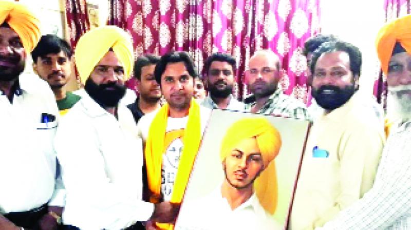 Welcome of Shaheed Swabhiman Yatra 