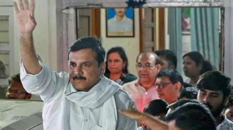 Delhi excise scam case: AAP MP Sanjay Singh seeks interim bail to attend Parliament session