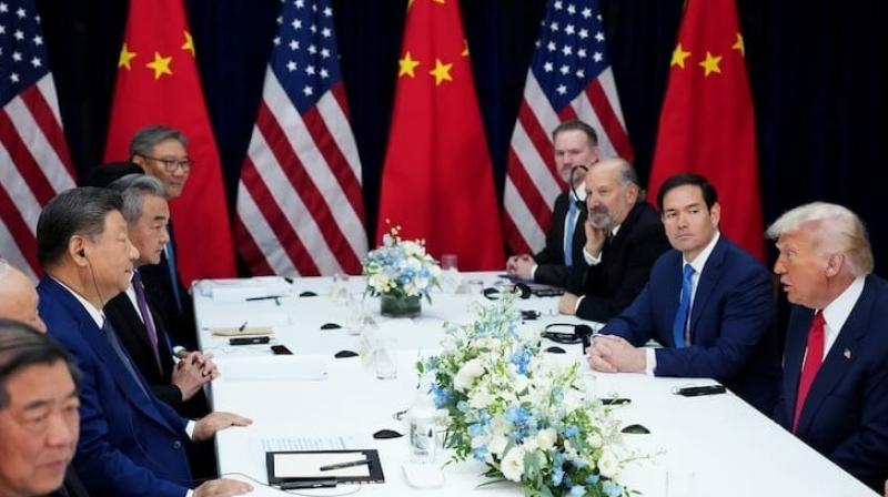 Donald Trump and Xi Jinping meet after six years