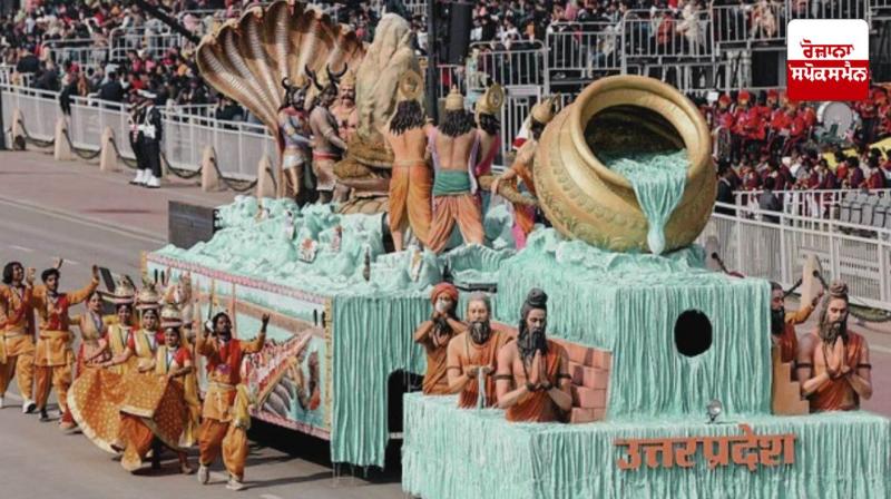 Uttar Pradesh's Republic Day tableau wins first place in 'People's Choice Awards'