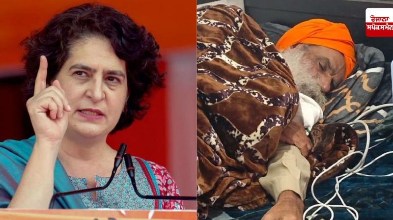 Priyanka Gandhi tweeted about farmer leader Jagjit Dallewal