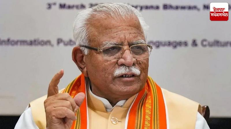 People sitting on Shambhu border are not real farmers - Manohar Lal Khattar