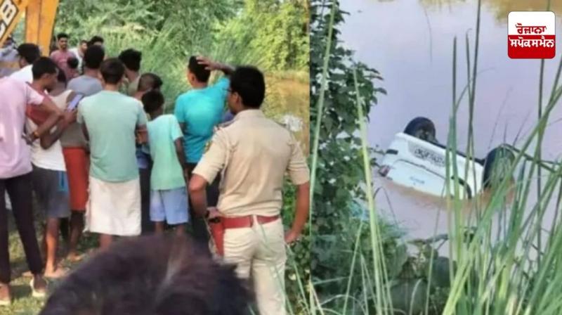 Three members of a family die after car falls into canal in Patna