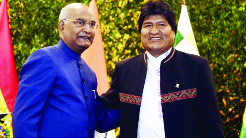 India and Bolivia condemn cross-border terrorism