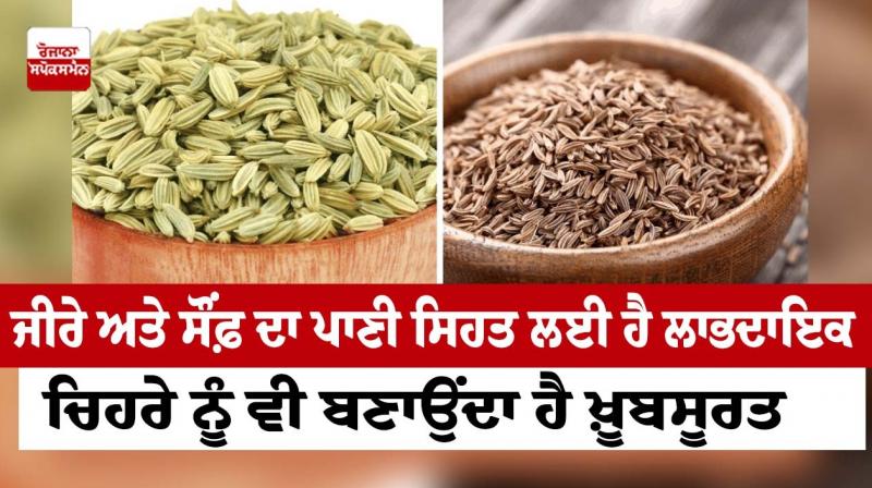  Cumin and fennel water is beneficial for health