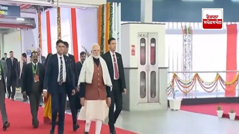 PM ਮੋਦੀ ਨੇ ‘ਨਮੋ ਭਾਰਤ’ ਦਾ ਕੀਤਾ ਉਦਘਾਟਨ 