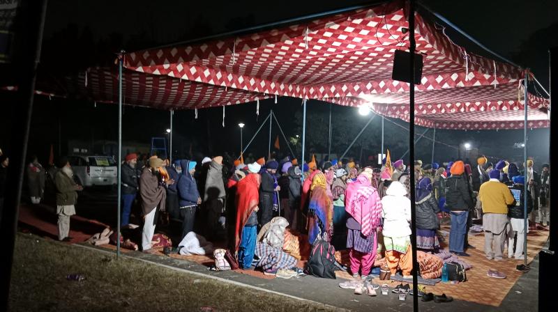 sikh organizations's protest 