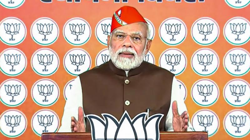 PM Modi on BJP foundation day