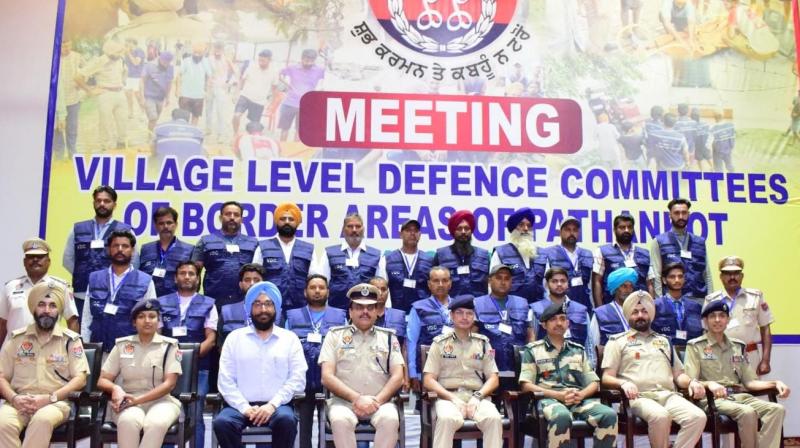 PATHANKOT'S 44 VLDCs JOIN PUNJAB POLICE IN FIGHT AGAINST DRUGS, DECLARE THEIR VILLAGES DRUG-FREE