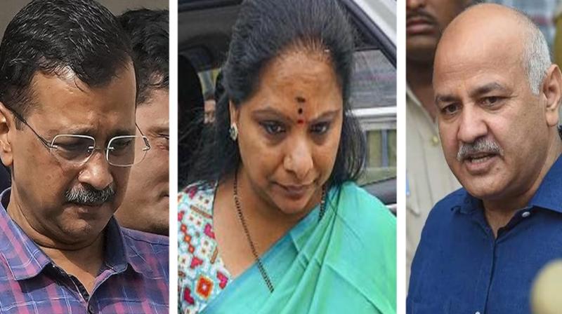 Kejriwal, Sisodia and K Kavita Extended judicial custody 