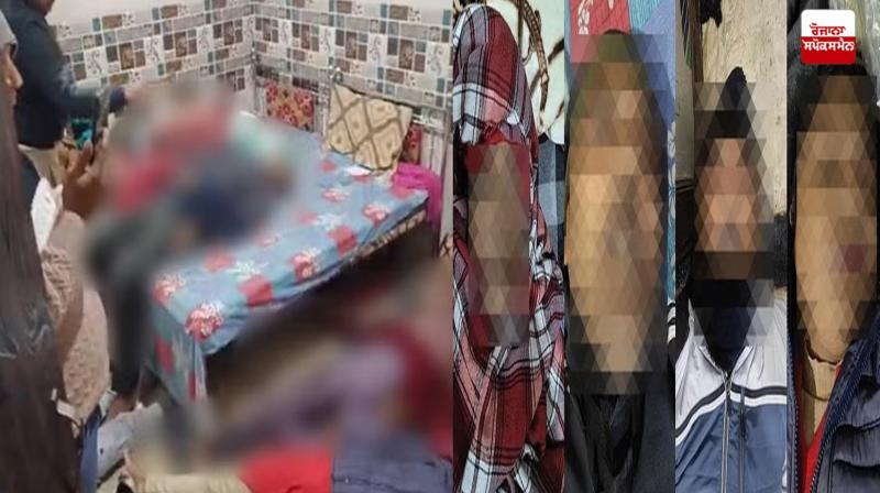 Death of four members of the same family Rajasthan News