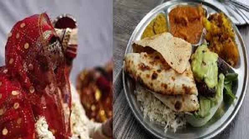 guests fight over shortage of food plates at wedding in up