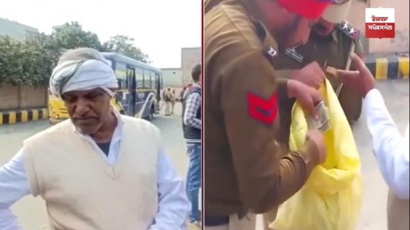 500-500 notes found in sacks from the seller of Momos