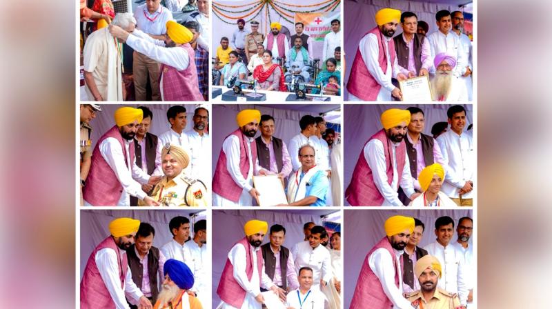 CM Bhagwant Singh Maan honored eminent personalities with state awards