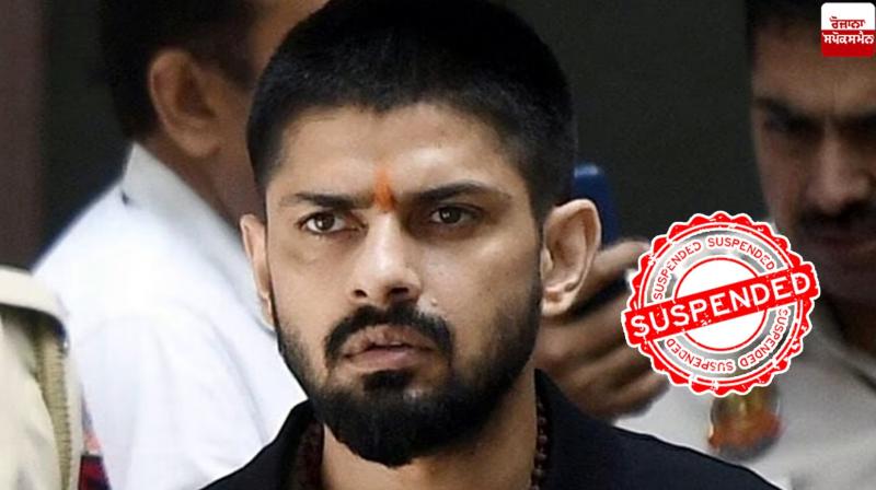 7 policemen including DSP Gursher Singh suspended Lawrence Bishnoi interview case News