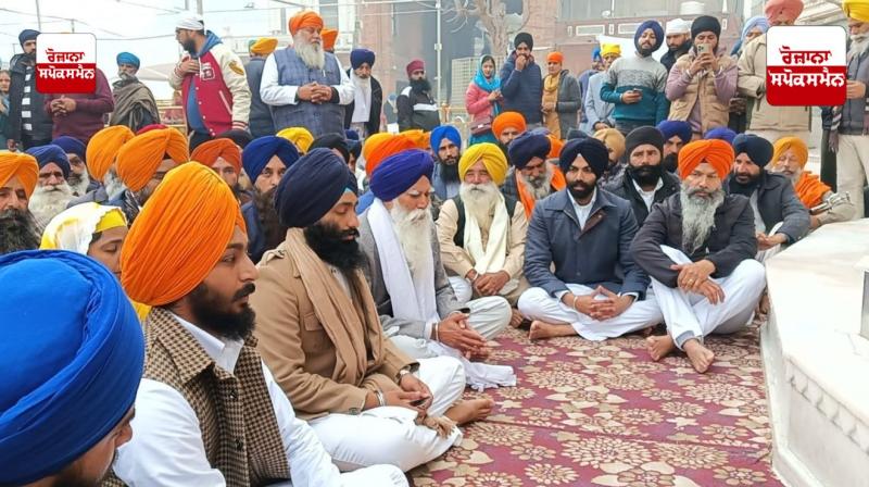 Bhai Amritpal Singh's father at Sri Akal Takht Sahib Latest News in Punjabi 