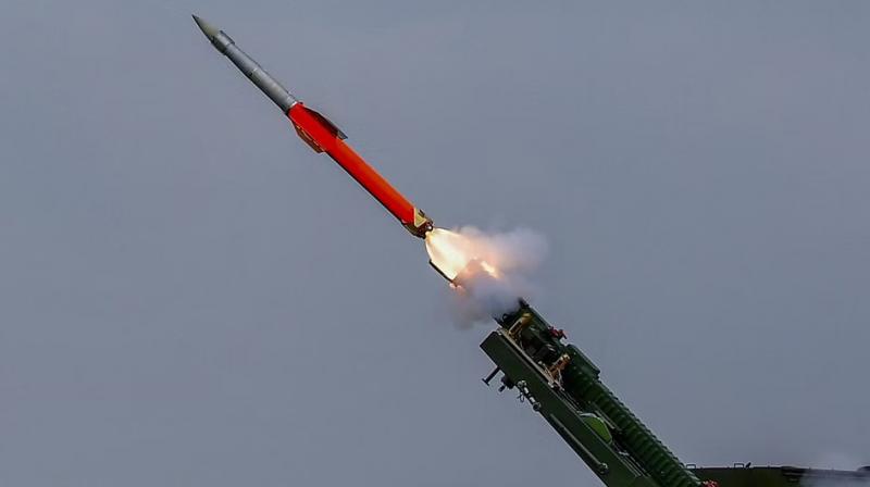 Successful test of a surface-to-air missile at Balasore