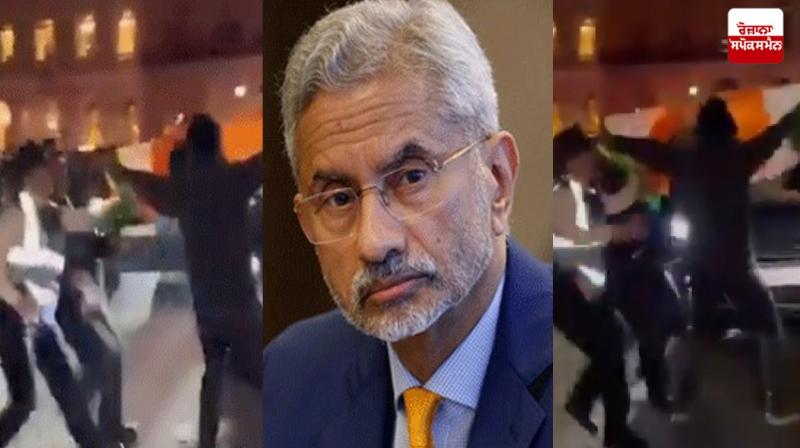  Foreign Minister Jaishankar's car was surrounded by warmongers In London